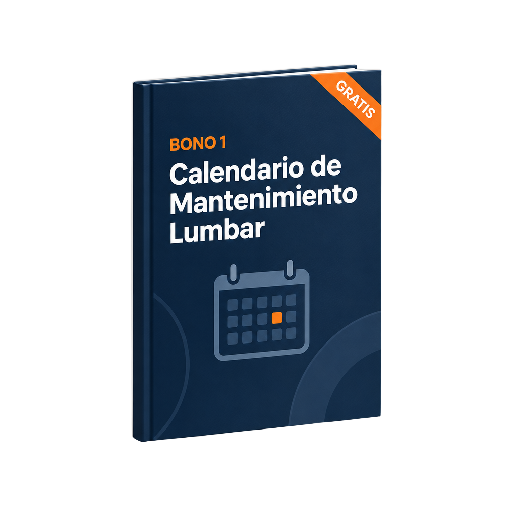 Bonus 1: Calendario de Mantenimiento Lumbar