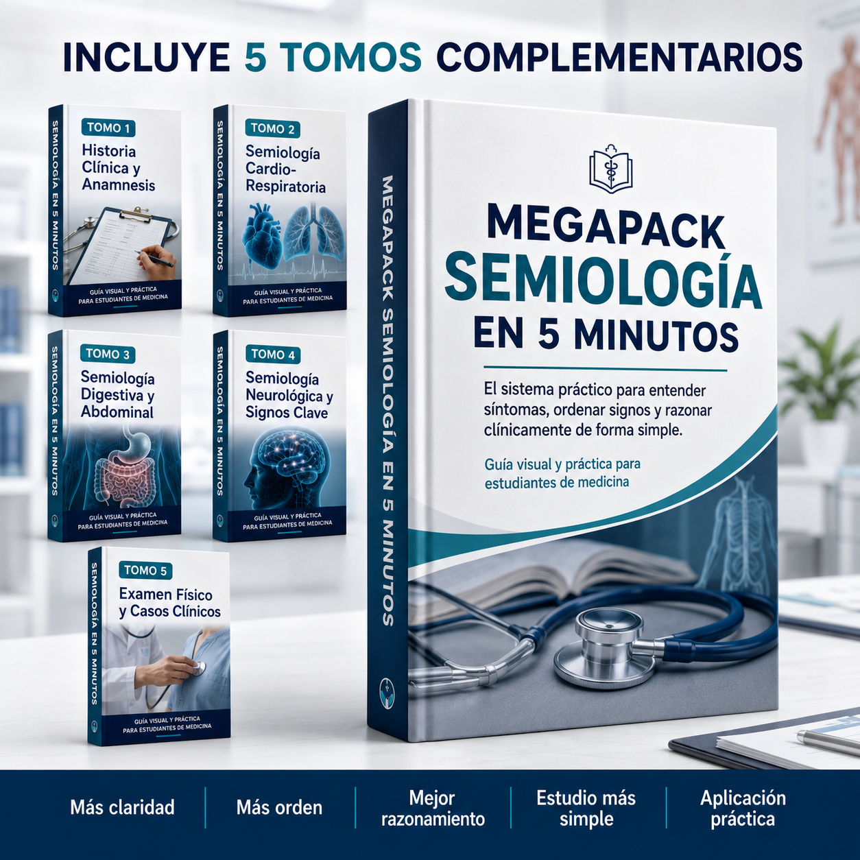 MegaPack Semiología + 5 BONOS